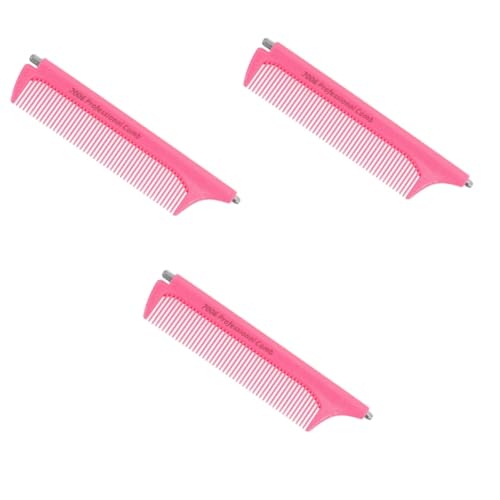 PAMINGONO 3-teiliges Haarschneidewerkzeug Einziehbarer Kamm Für Frauen Und Männer Zum Färben Und Glätten Aus Kunststoff Einfach Zu Verwenden Zum Tragen Zufällige Auswahl von PAMINGONO
