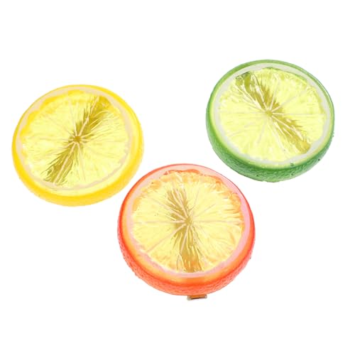 PAMINGONO 3 Stück Zitronen Haarspangen Kreative Und Haarnadeln Für Mädchen Niedliche Haar Accessoires Fröhlichem Zitronen Design Ideal Für Den Alltag Und Besondere Anlässe von PAMINGONO