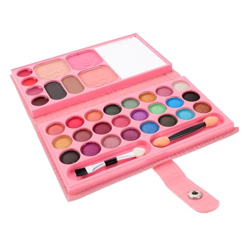 PAMINGONO Make-up-Palette Make-up-Zubehör Kinder-Lidschatten Juvias Lidschattenpalette schminkpalette kinder for Lidschattenpuder Lidschattenpalette für Anfänger Pulver Rosy von PAMINGONO