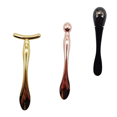 PAMINGONO 3stücke Augencreme Löffel Augen Massage Beauty Löffel Stab Für Make-up von PAMINGONO