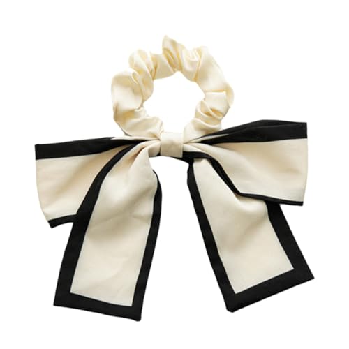 PAMINGONO 3stücke Haargummis Mit Schleife Elastische Pferdeschwanzhalter Für Damen Und Mädchen Süße Haar-accessoires Für Jeden Anlass von PAMINGONO