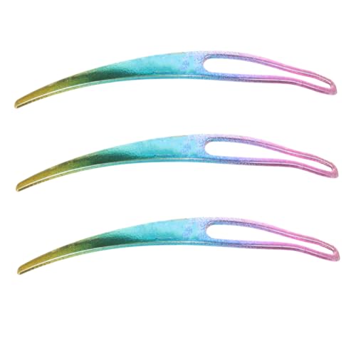PAMINGONO 3st Haarstricktaschennadel Werkzeug Haarversorgung Dreadlocks-tools Kompakte Dreadlocks-nadel Dreadlock-tool Für Den Täglichen Gebrauch Häkelnadeln Für Dreadlocks Rostfreier Stahl von PAMINGONO