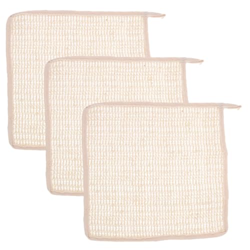 PAMINGONO 3stücke Waschlappen Für Gesicht Baumwolle Und Ramie Leicht Gesichtsreinigung Handtücher Für Bad Körperwaschung Familiengebrauch von PAMINGONO