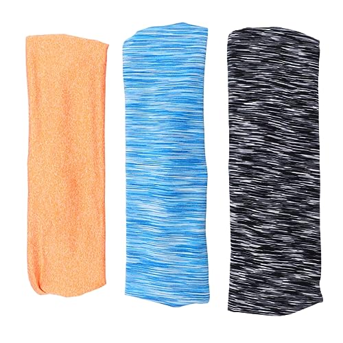 PAMINGONO 3stücke Yoga Haarband Für Elastische Schweißabsorbierende Sport-stirnbänder Blau Orange Für Yoga Fitness Und Laufen Rutschfest Und PAMINGONO 3stücke Yoga Haarband Für Elastische Schweißabsorbierende Sport-stirnbänder Blau Orange Für Yoga Fitness Und Laufen Rutschfest Und von PAMINGONO