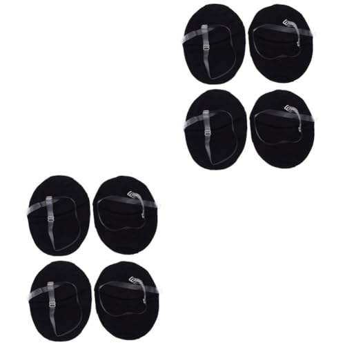 PAMINGONO 4paare Waschbare Achselpads Komfortable Schweißabsorbierende Unterarmpolster Für Damen Und Herren Für Sport Und Sommeraktivitäten Mit Transparenten Schulterträgern von PAMINGONO