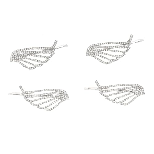 PAMINGONO Mädchen Kopfschmuck Haar-accessoire Mädchen Haarnadel Strass Haarnadel Seite Clip von PAMINGONO