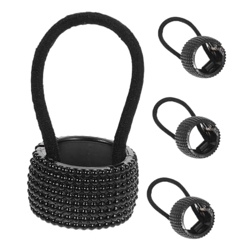 PAMINGONO 4 Stücke Strass Pferdeschwanz Geflochtene Haar Krawatten Haar Seile Für Teen Mädchen von PAMINGONO