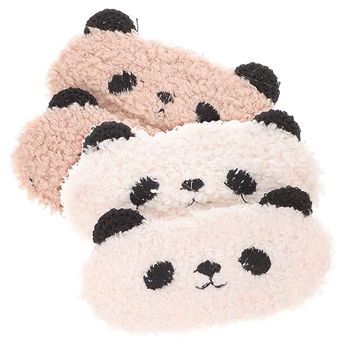 PAMINGONO Niedliche Panda-clips 4 Stück Tierhaarspangen Haarschmuck für Mädchen und Frauen Modisch von PAMINGONO