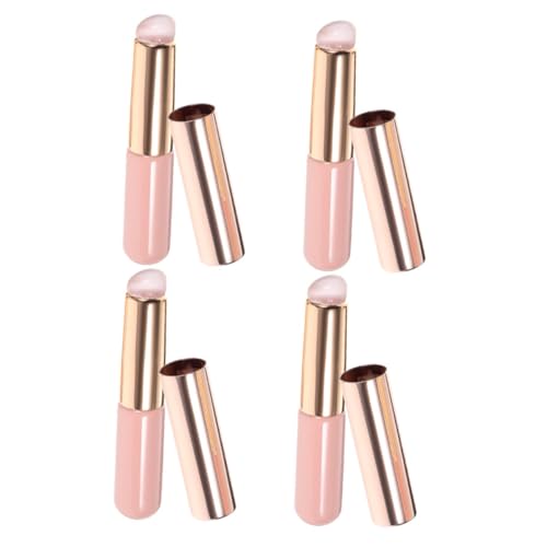 PAMINGONO 4stücke Lippenstift Pinsel Applikator Lip Gloss Pinsel Make-up Tool Für Frauen Silikon Lippenpinsel Zum Auftragen Von Lippenstift von PAMINGONO