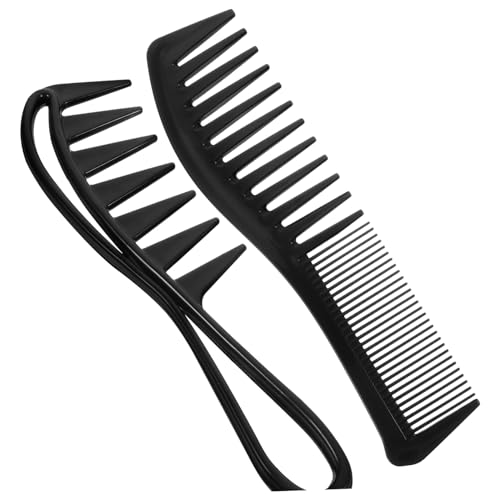 PAMINGONO 4stücke Teiliges Set Aus Breiten Zahnkämmen Für Professionelle Haarstylings Langlebige Entwirrkämme Für Friseure Geeignet Für Männer Und Frauen Für Verschiedene Haartypen von PAMINGONO