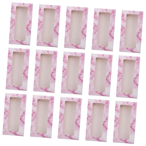 PAMINGONO Wimpernbox 40 Stück Organizer Für Falsche Wimpern Fenster Kompakte Aufbewahrungsbox Für Schönheitssalons von PAMINGONO