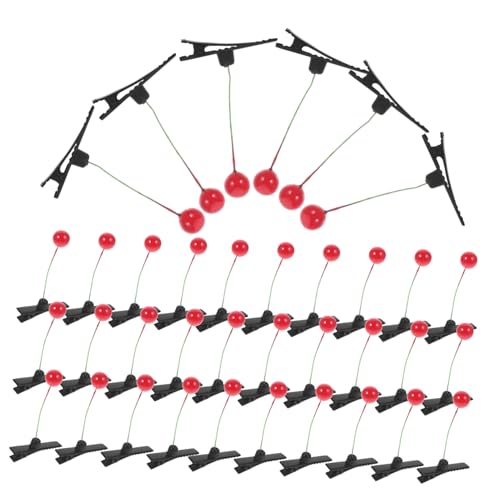 PAMINGONO 40 Stück Kirsch-haarspangen Bezaubernde Haarspangen Für Teenager Lustiges Haarspangen-set Frühlings-haar-accessoires Kirsch-haarspangen Für Mädchen von PAMINGONO