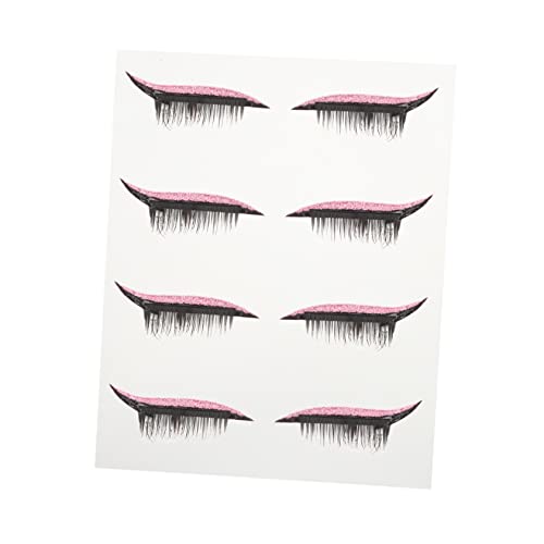 PAMINGONO 4paare Wasserfester Eyeliner Aufkleber Für Frauen Und Männer Eyeliner-klebeband Mit Aufklebern Und Streifen Für Schnelles Und Perfektes Augen-make-up Bei Partys Karneval Und von PAMINGONO