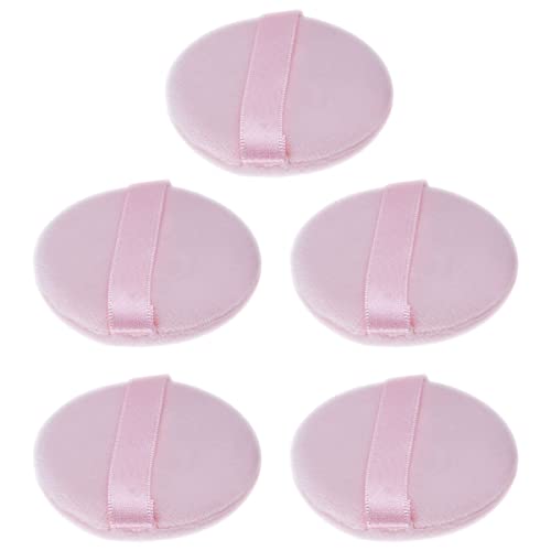 PAMINGONO 5 Stücke Runde Puder Puff Makeup Kissen Puff Concealer Foundation Cosmetic Puff von PAMINGONO