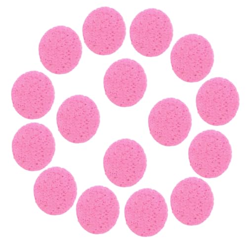 PAMINGONO 50 Stück Gesichtsschwamm Schminkschwämme für das Gesicht Gesichtsreinigungspad make up sponge makeup sponge Komprimierter Gesichts-Spa-Schwamm Make-up-Entferner-Schwamm Rosa von PAMINGONO