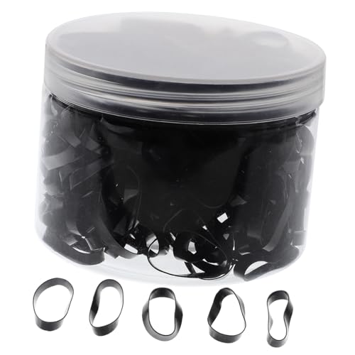 PAMINGONO 500stücke Hochwertige Elastische Haargummis Einmalige Hochbelastbare Gummibänder Für Frisuren Für Mädchen Hochzeitsfrisuren Und Alltagslooks von PAMINGONO