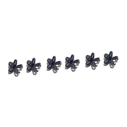 PAMINGONO 6stücke Blumen-haarklammern Für Damen Mini Haarspangen Eleganter Haarschmuck Accessoire Für Besondere Anlässe Robustes Material Für Geburtstage Und Feiertage von PAMINGONO