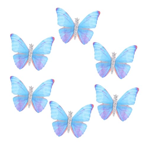 PAMINGONO Schmetterlinge Haarspangen Haarnadel Für Mädchen 6-teiliges Schmetterlings-haarnadel-set Schmetterlingsclip Für Frauen von PAMINGONO