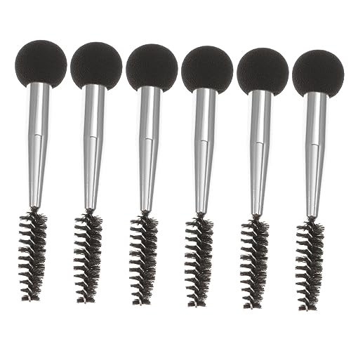 PAMINGONO 6stücke Teiliges Make-up Schwamm Mit Doppelkopf Design Für Gesicht Foundation Und Puderapplikation Make-up Applikatoren Für Augenbrauen Wimpern Und Mascara von PAMINGONO