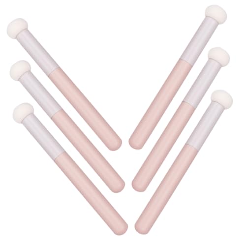 PAMINGONO 6stücke Concealer Pinsel Und Schwämme Für Augen Nase Und Gesicht Vielseitige Make-up-tools Für Präzise Anwendung Von Concealer Und Lidschatten Für Zuhause Und von PAMINGONO