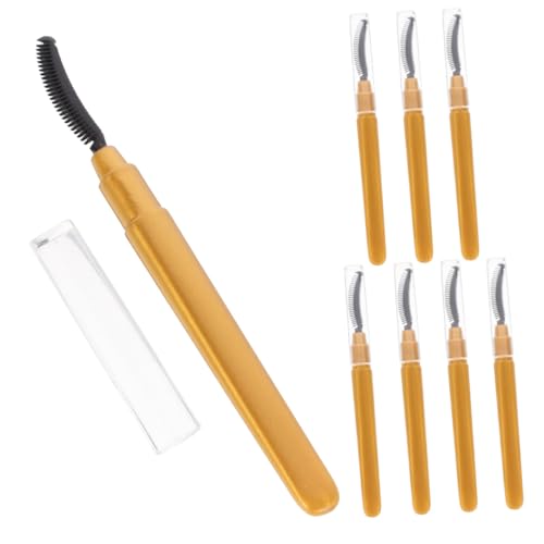 PAMINGONO 8stücke Teiliges Wimpernbürsten Für Mascara Und Augenbrauen Tragbare Multifunktionale Make-up-pinsel Für Unterwegs Zur Trennung Von Wimpern Und Anwendung Von Mascara von PAMINGONO