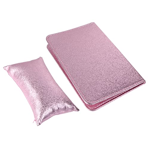 PAMINGONO 2stücke Pu Leder Nagel Handauflage Faltbares Kissen Für Hände Und Bequeme Nagelstudio Zubehör Für Maniküre von PAMINGONO