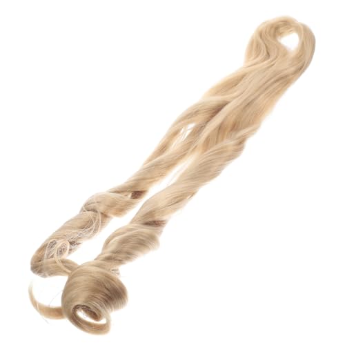 PAMINGONO Curly Braiding Hair Synthetic Langhaarige Perücke Für Damen Und Mädchen Französische Große Locken Haarverlängerung Für Zöpfe Für Partys Cosplay Und Fotoshootings von PAMINGONO