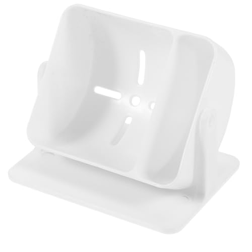 PAMINGONO 2stücke Makeup Organizer Teiliges Wandregal Für Kosmetik Praktischer Aufbewahrungshalter Für Make-up Schwämme Und Pads Für Badezimmer Und Kleine Räume Robust Und Platzsparend von PAMINGONO