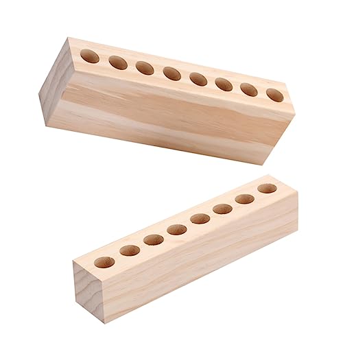 PAMINGONO 2stücke Kosmetik Organizer Desktop Lippenstifthalter Mit Multi-fächern Für Lippenstift Augenbrauenstifte Und Make-up-pinsel Für Schminktisch Und Badezimmer von PAMINGONO