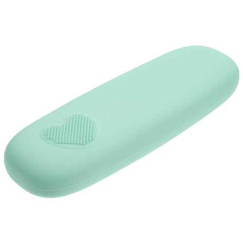PAMINGONO Portable Make-up Pinsel Aufbewahrungstasche Für Leichte Und Praktische Kosmetik Bürstenhülle Grün Für Damen Und Mädchen Für Handtaschen von PAMINGONO