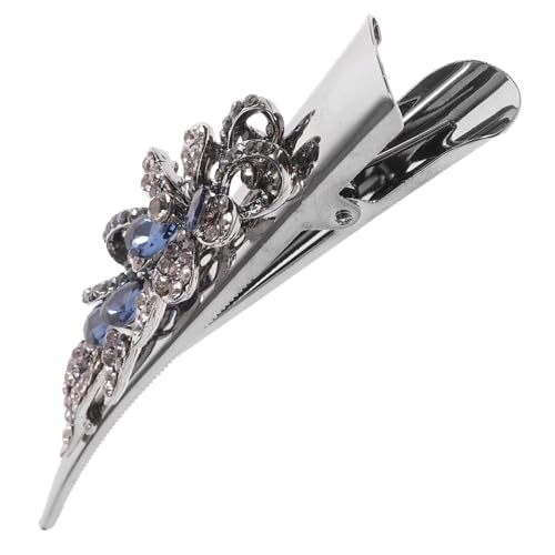 PAMINGONO Retro Rhinestone Duckbill Haarspange Funkelnde Haarschmuck Für Mädchen Eleganter Haarclip Für Verschiedene Frisuren Für Alltag Und Besondere Anlässe von PAMINGONO