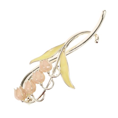 PAMINGONO Blumen Haarclip für Damen Starker Rutschfester Haarschmuck aus Haarspange für Pinke Haarklammer für und Mädchen von PAMINGONO