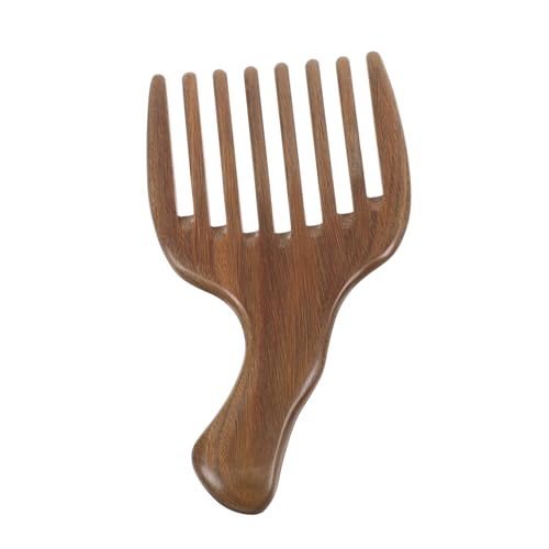 PAMINGONO Breiter Zahnkamm Für Männer Handgefertigter Detangling Kamm Zur Pflege Von Haaren Und Kopfhaut Für Reisen Und Alltag von PAMINGONO