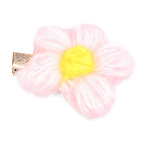 PAMINGONO Blumenbrosche Buntem Wollgarn Kleine Vielseitige Brosche Und Haarklammer Für Deko Für Kleidung Taschen Und Frisuren von PAMINGONO