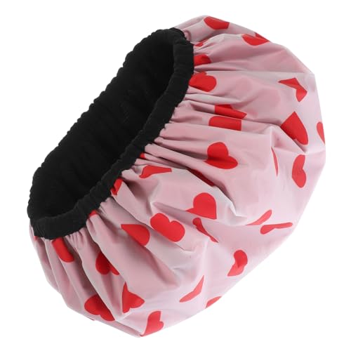 PAMINGONO Dekorative Badekappe Für Damen Wiederverwendbare Duschhaube Mit Dreilagigem Design Für Langes Haar von PAMINGONO