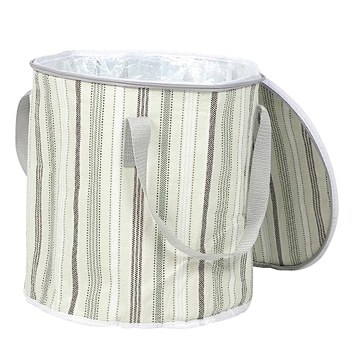 PAMINGONO Faltbares Fußbad Fußwaschbecken Tragbarer Fußbadeimer Für Reisen Camping Wandern Mit Verstärkten Nähten Für Junge Mädchen Und Erwachsene Zuhause von PAMINGONO