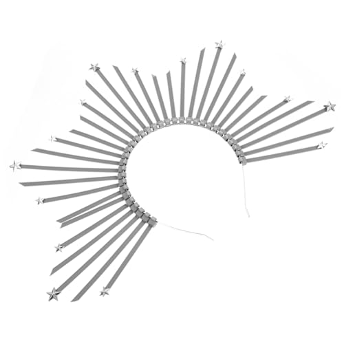 PAMINGONO Göttin Stirnband Hochzeitshalo Mädchen Haarband Zarter Kopfschmuck Diy Hoops Haardekor Party Stirnband Dekoratives von PAMINGONO