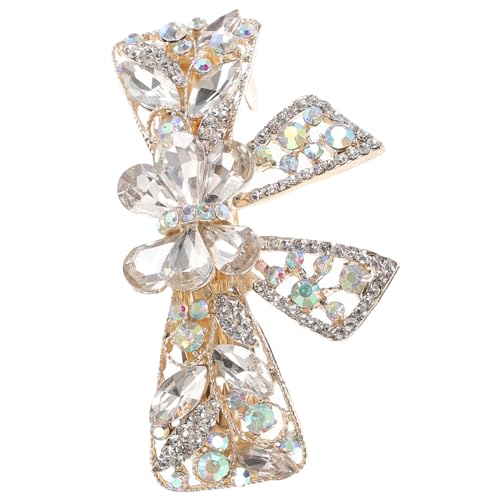 PAMINGONO Große Haarspange Für Damen Haarnadel Mit Schleifenverzierung Strapazierfähig Langlebig Für Dünnes Und Dickes Haar Alltag Und Feierlichkeiten von PAMINGONO