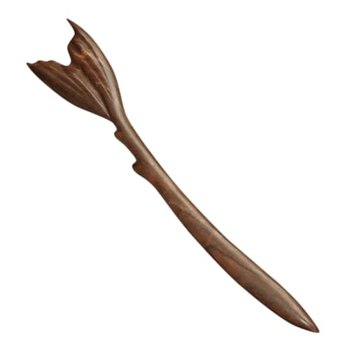 PAMINGONO Grüne Sandelholz Haarstäbe Retro Chinesischer Haarschmuck für Damen Stabiles Design für Hochzeiten Partys und Alltag Eleganter Langlebiger Haarschmuck aus Holz und Jade von PAMINGONO