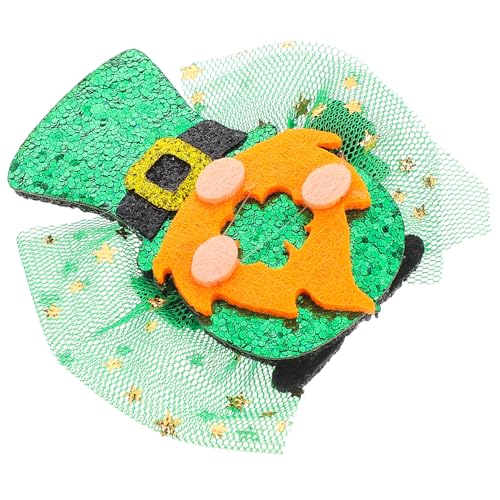 PAMINGONO Festival Haar Zubehör Patricks Day Haarnadel Irish Party Clip Form Stirnband Mädchen Stilvolle Haarnadel von PAMINGONO