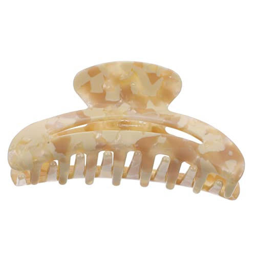 PAMINGONO Edle Haarspange Mit Marmor-print Jumbo-clips Für Dickes Haar Modischer Haarschmuck Für Damen Robust Stabil von PAMINGONO