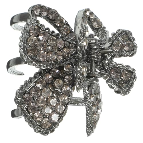 PAMINGONO Haarklammer Mit Strasssteinen Für Damen Vintage Ponytail Clip Für Täglichen Gebrauch Hochzeiten Und Besondere Anlässe Robust Und Stilvoll von PAMINGONO