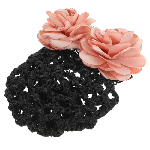 PAMINGONO Netz-haarwickel Haarnetz Für Frauen Blumenhaarnetz Haarschutz Netz Zum Einnähen Duttnetz Haarnest Haar-accessoire Ballett-haarnetz von PAMINGONO