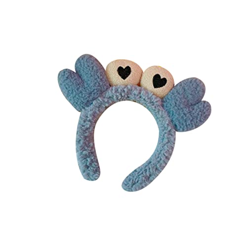 PAMINGONO Kreatives Stirnband Mit Großem Augenkrabben-design Plüsch-haarband Für Partys Und Gesichtswäsche Für Geburtstagsfeiern von PAMINGONO