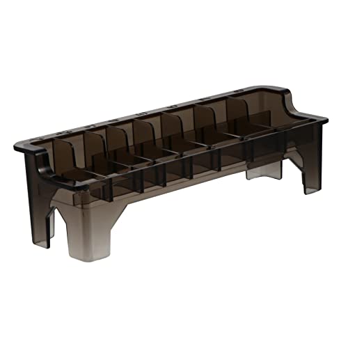 PAMINGONO Haarschneidemaschine Kamm Organizer 8 Gitter Aufbewahrungsbox Für Haarschneider Und Führungskämme Grau Aus Waschbarem Material Für Friseure Und Heimgebrauch von PAMINGONO