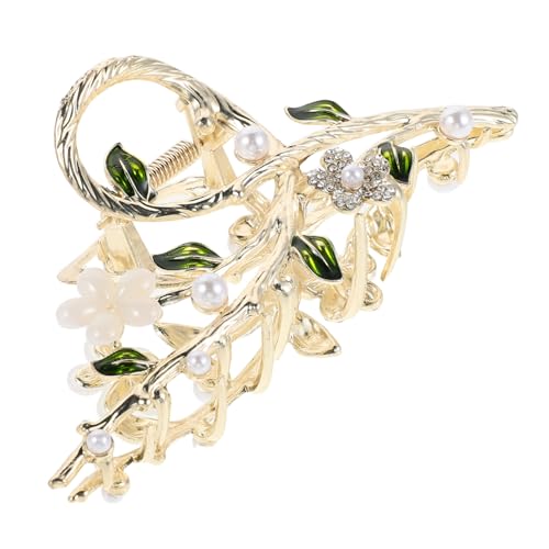 PAMINGONO Haarspange Mit Katzenaugen Blume Haarklammern Haarklammern Blumen Haarspangen Für Frauen Hawaii Haarspange Blumen Metall von PAMINGONO