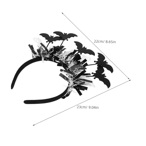 PAMINGONO Fledermaus-haarreif Für Halloween Gruseliges Stirnband Party-zubehör Für Damen Und Mädchen Für Cosplay-kostüme von PAMINGONO