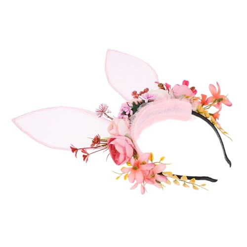 PAMINGONO Modisches Stirnband Mit Hasenohren Für Erwachsene Party-stirnband Für Frauen Cosplay-zubehör Für Kostüme von PAMINGONO