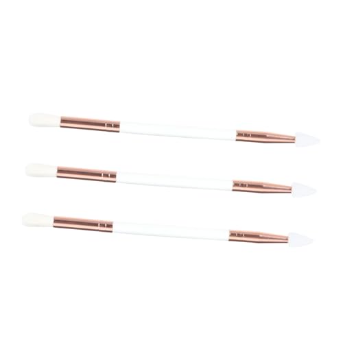 PAMINGONO 3stücke Teiliges Multifunktionales Augen-make-up-pinselset Handlicher Lidschatten- Für Präzises Auftragen Und Verblenden Leicht Und Tragbar Aus Strapazierfähigem Material von PAMINGONO