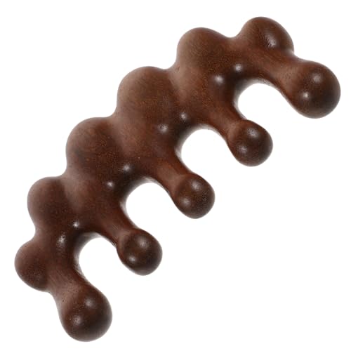 PAMINGONO Holzkamm Für Haar Und Kopfhautmassage Entwirrungskamm Mit Breiten Zähnen Für Männer Und Frauen Zur Stressreduktion Und Entspannung von PAMINGONO